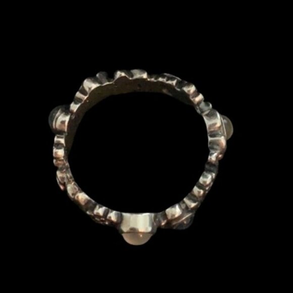 RETIRED Authentic Pandora Nature's Serenity Moonstone Ring - LNC - Picture 3 of 5